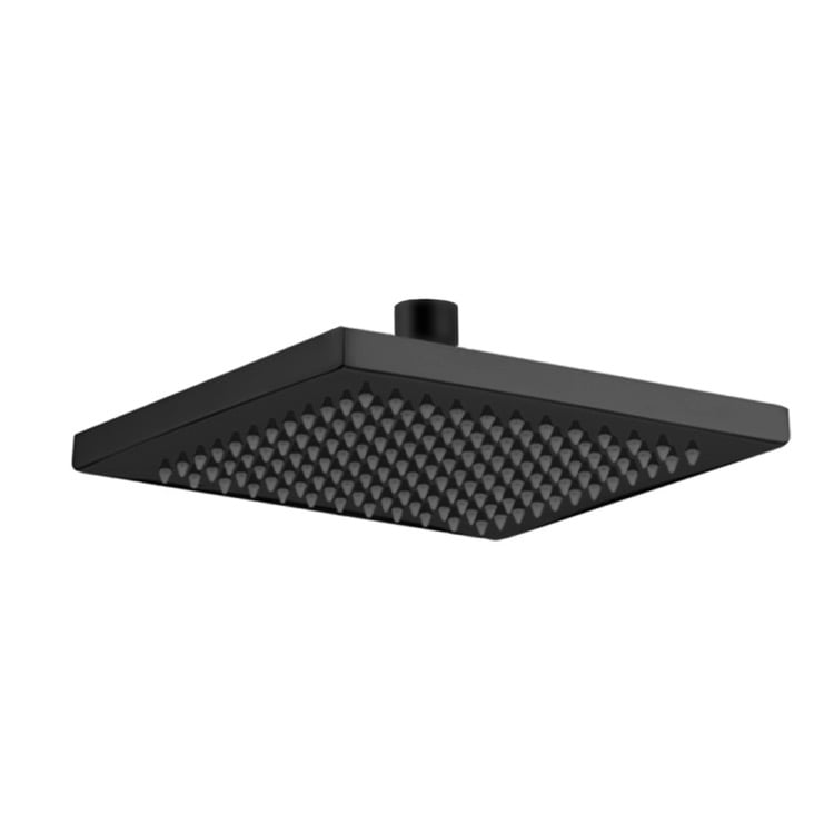 Remer 359SS-NO 8 Inch Square Shower Head In Matte Black Finish